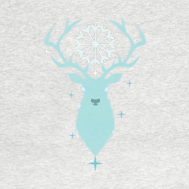 Winter Solstice Deer by emma17